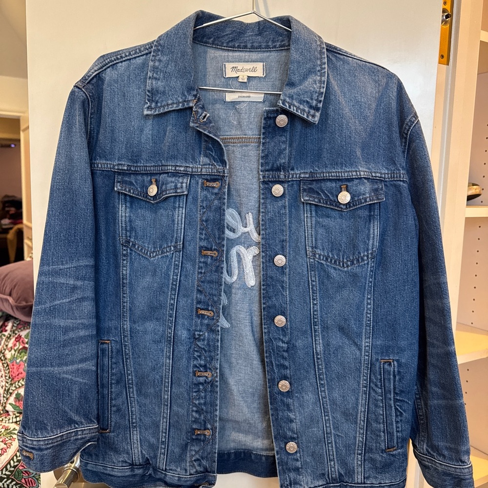 Madewell Oversized Denim Jacket